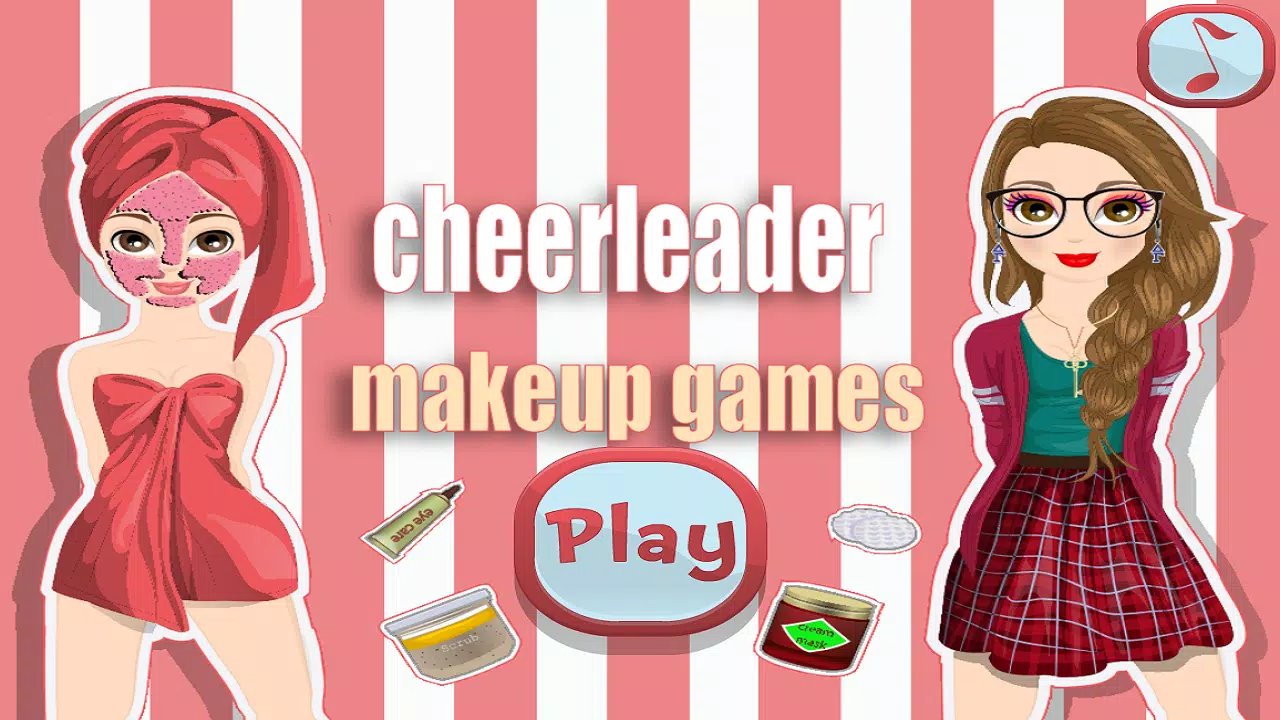 Líderes de torcida Jogos para adolescentes jogos de maquiagem