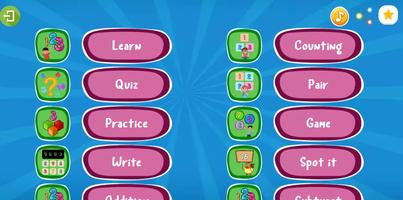 Math Kids : Math Games Offline โปสเตอร์