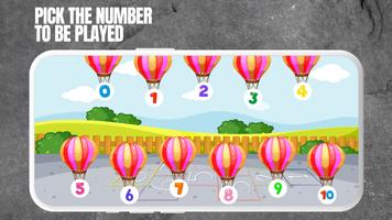 숫자 세기 놀이 -  유치원을 위한 숫자 게임:공부게임 포스터