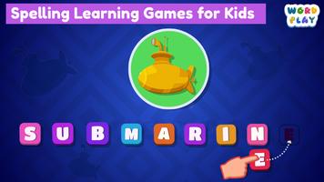 Kids ABC Spelling and Word Games - Learn Words Ekran Görüntüsü 1