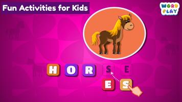 Kids ABC Spelling and Word Games - Learn Words ภาพหน้าจอ 2