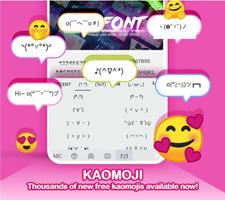 Papan Kekunci Kika-Papan Emoji syot layar 3