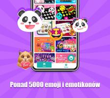 Klawiatura Kika – emoji, GIF screenshot 1