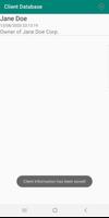 Client Database screenshot 1