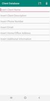 Client Database screenshot 2