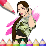 Kimberly Loaiza Juego Colorear APK