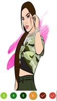 Kimberly Loaiza Juego Colorear 포스터