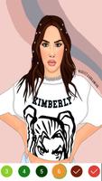 Kimberly Loaiza Juego Colorear स्क्रीनशॉट 1