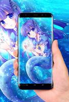 Anime Mermaid Free Live Wallpa capture d'écran 3