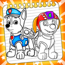 Patrol Coloring Paw Puppy APK