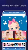 Baby Photo Collage Affiche
