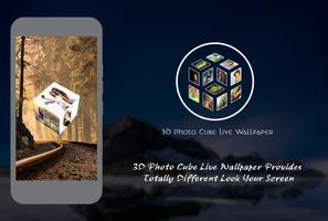 3D Photo Cube Live Wallpaper 포스터