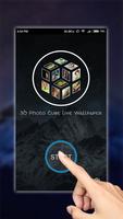 3D Photo Cube Live Wallpaper スクリーンショット 1