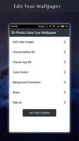 3D Photo Cube Live Wallpaper ảnh chụp màn hình 2