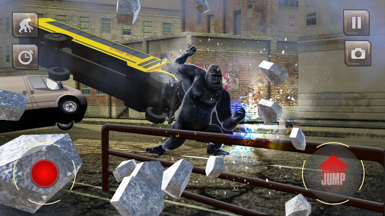 Angry King Kong Rampage Gorilla Simulator Games For Android Apk