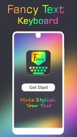 Fancy Text Keyboard Poster