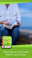 King James Study Bible KJV الملصق