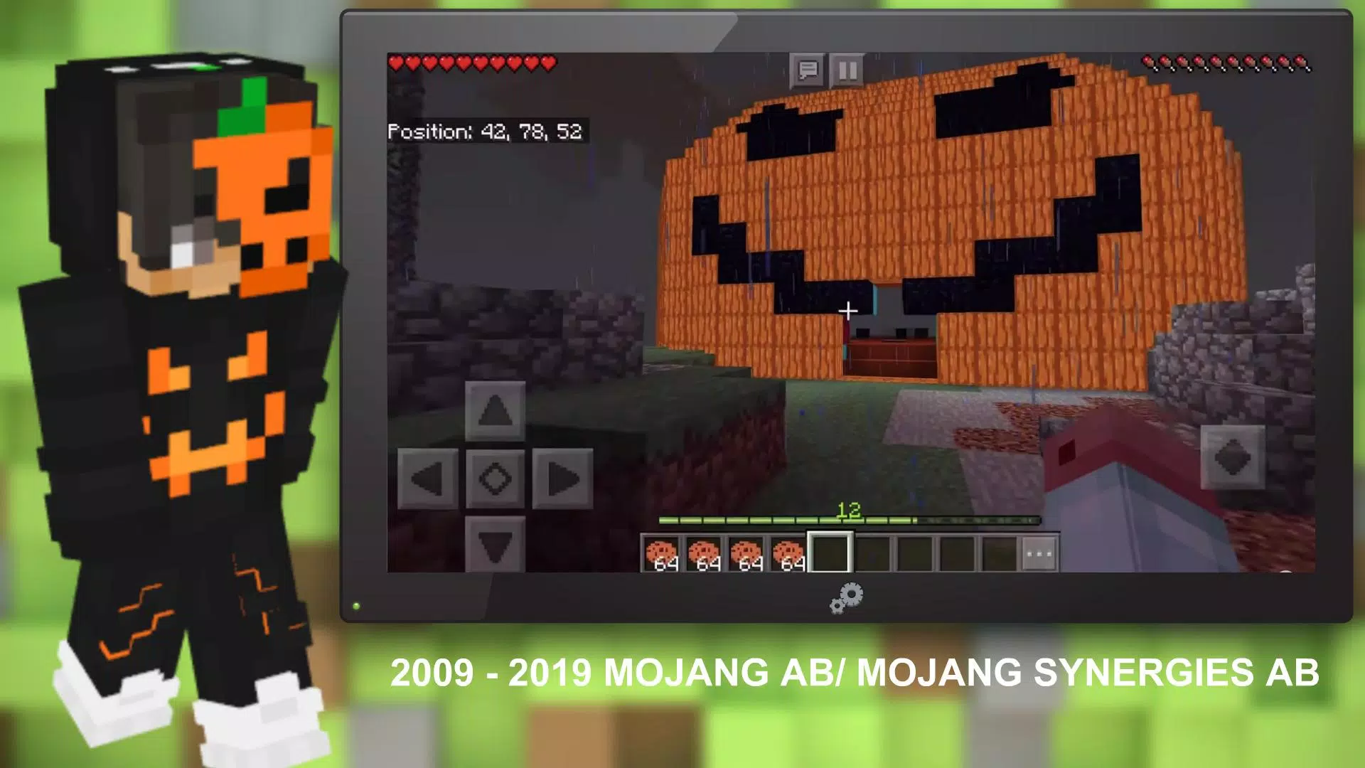 Esqueleto realista Minecraft Mob Skin