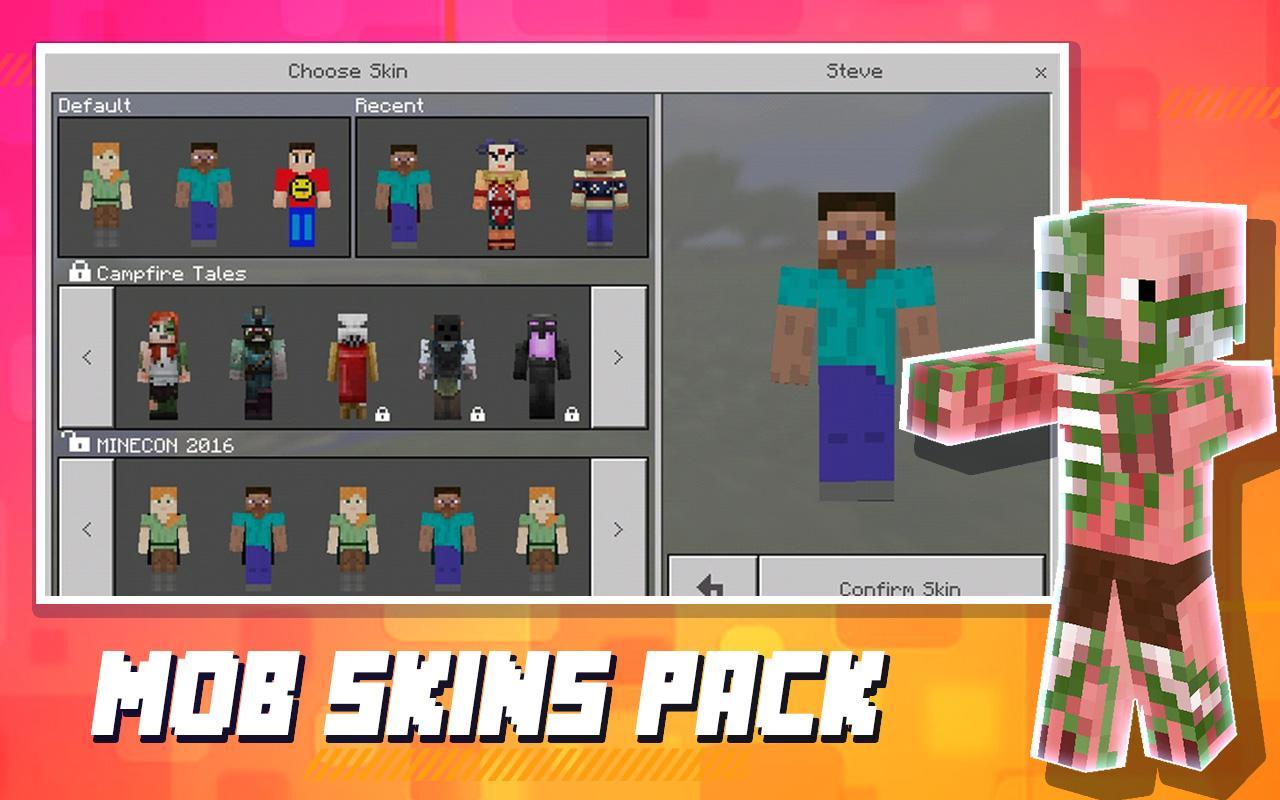 Minecraft News on X: MCPE NEWS: Download the FREE Minecon skin