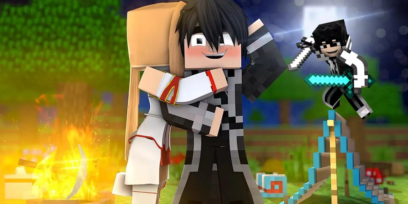 Kirito Skin For Minecraft Apk Pour Android Telecharger
