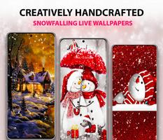 Snowfalling Live Wallpapers স্ক্রিনশট 1