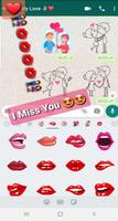 Kiss Stickers WAStickerApps Cartaz