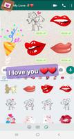 Kiss Stickers WAStickerApps screenshot 1
