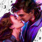 Kiss & Hug Paint by Number أيقونة