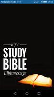 KJV Study Bible (BibleMessage) Cartaz