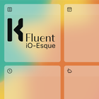 Fluent iO-Esque (Kustom Theme, icon