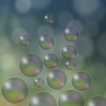 ”Bubbles live wallpaper