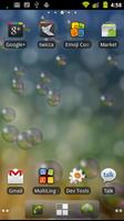 Bubbles live wallpaper ポスター