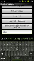 Catalan Keyboard Plugin Affiche