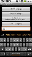 Asturia Keyboard Plugin الملصق