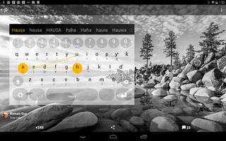 Hausa Keyboard plugin اسکرین شاٹ 2