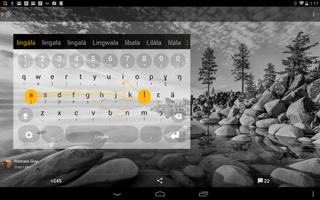 Lingala Keyboard plugin اسکرین شاٹ 2