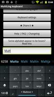 Maltese Keyboard plugin screenshot 1