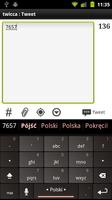 Polish Keyboard Plugin captura de pantalla 1