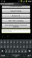 Portuguese Keyboard Plugin পোস্টার