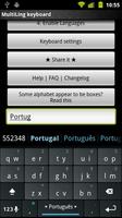 Portuguese Keyboard Plugin স্ক্রিনশট 2