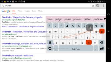 Tok Pisin Keyboard Plugin capture d'écran 1