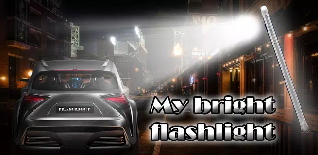 Helle LED-Taschenlampe zur Bel