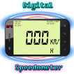 Digitale GPS-Tachometer speed