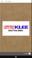 1480am/107.7FM KLEE Plakat