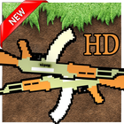 HD Gun Mod For MCPE أيقونة