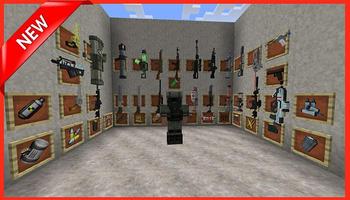 HD Gun Mod para MCPE imagem de tela 1