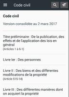 Code civil 2021 (France) постер