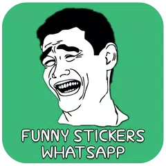 Скачать Funny Stickers for Whatsapp APK