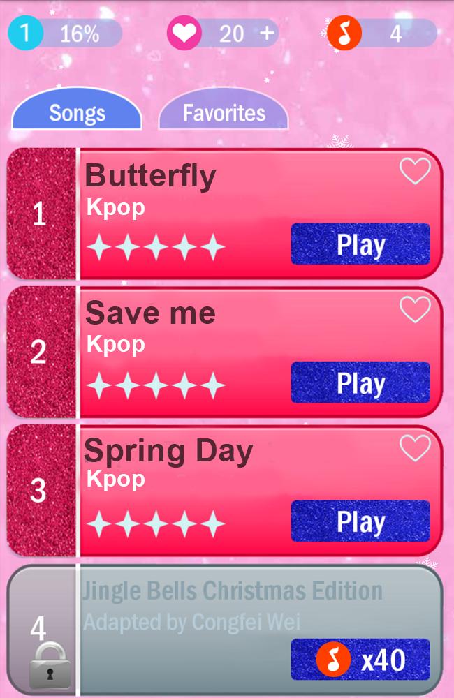 Piano Kpop Tiles Korean Music Songs Kdrama For Android Apk Download - how to play kpop on roblox piano