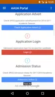 AAUA Portal screenshot 5